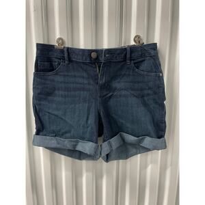 Simply Vera Vera Wang Denim Shorts Mid Rise  Color 469 Leda Size 10